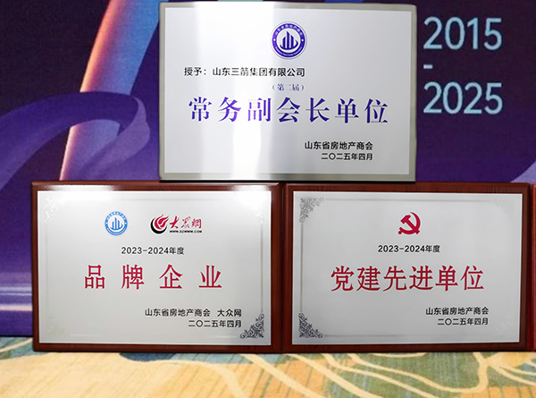 山東三箭集團(tuán)參加第十屆山東省房地產(chǎn)業(yè) 高質(zhì)量發(fā)展研討會并獲多項榮譽稱號